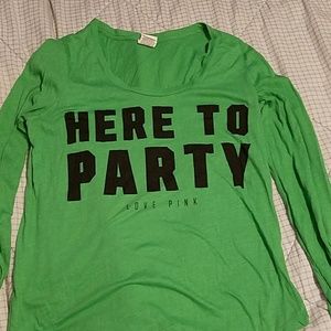 Here to party shirt